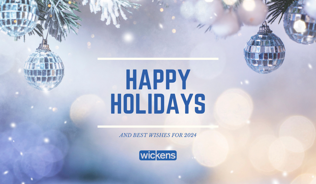 Happy Holidays from Wickens