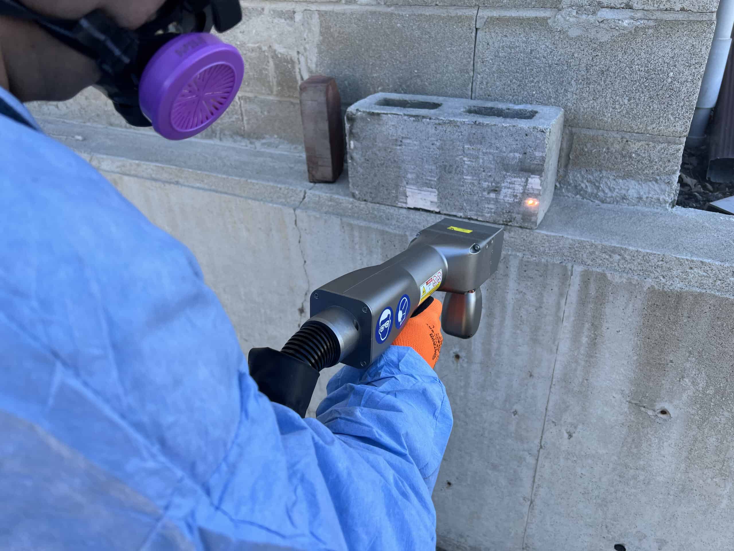 asbestos abatement in progress - Ontario